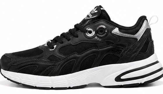 Adidas Black White Shoes - 015 - image 2