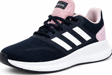 Adidas Navy and Pink Shoes