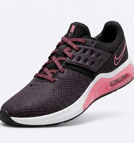 Nike Black and Pink Shoes