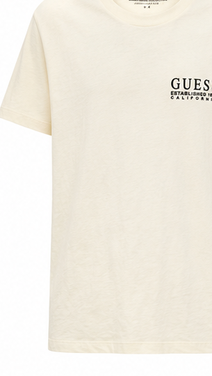 GUESS White Men's T-Shirt – Style 029