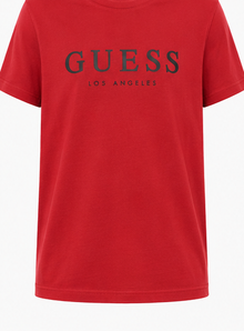 GUESS Red Men's T-Shirt – Style 054