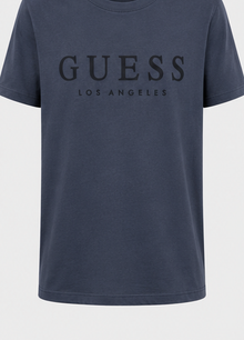 GUESS Navy blue Men's T-Shirt – Style 070