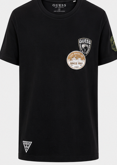 GUESS Black Men's T-Shirt – Style 022