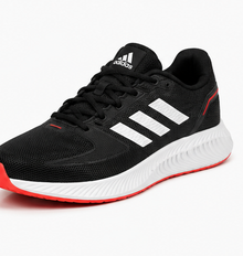 Adidas Black and Red Shoes