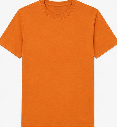 Timberland Men's Chest Patch T-Shirt – Orange
