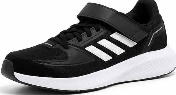 Adidas Black White Shoes - 007