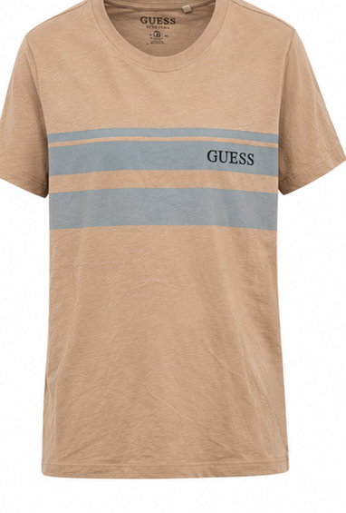 GUESS Brown Men's T-Shirt – Style 028