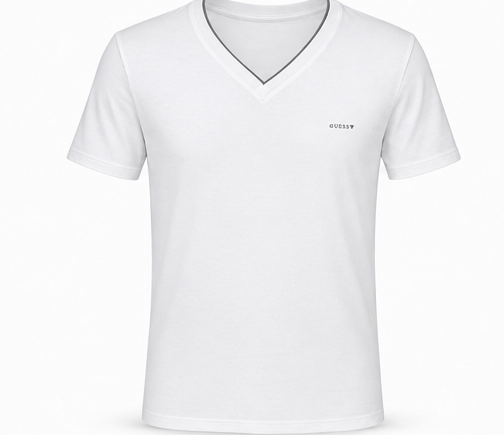 GUESS White Men's T-Shirt – Style 086