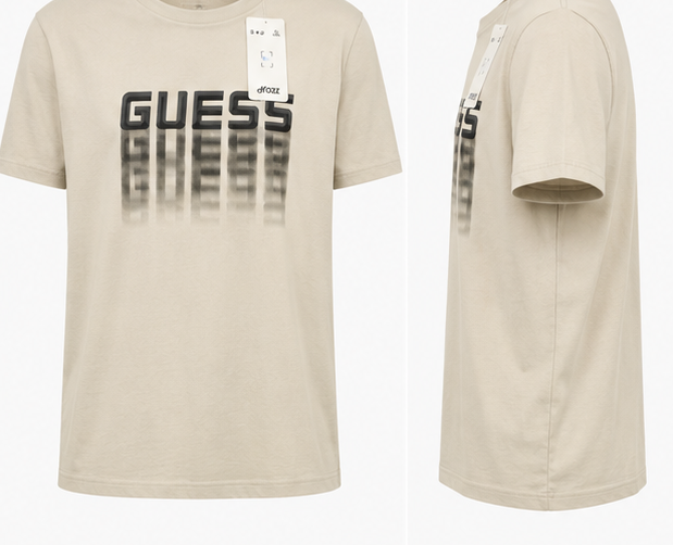 GUESS Grey  Men's T-Shirt – Style 040