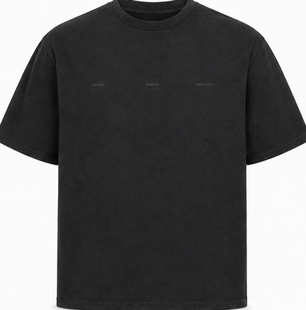 Bresha Black Graphic T-Shirt