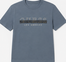 GUESS Blue Men's T-Shirt – Style 074
