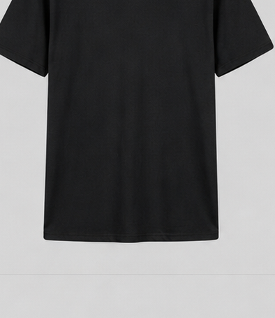 PULL&BEAR Black T-Shirt & Shorts Set
