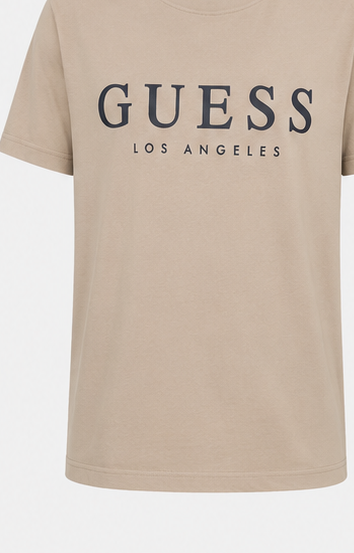 GUESS Beige Men's T-Shirt – Style 063