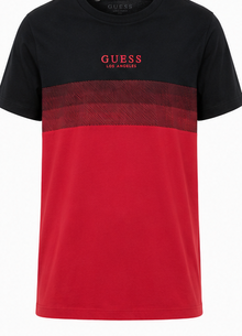 GUESS Red Men's T-Shirt – Style 044