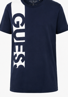 GUESS Navy blue Men's T-Shirt – Style 033