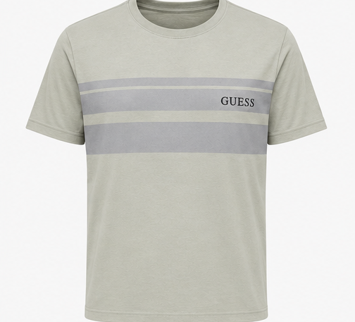 Guess Green Stripe T-Shirt – Style 0085