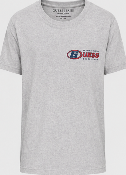 GUESS Grey Men's T-Shirt – Style 068