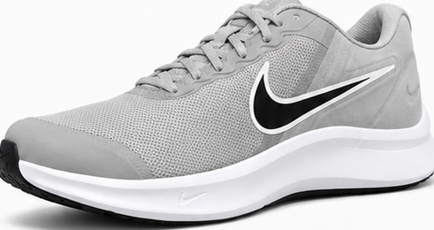 Nike Grey and Black Shoes