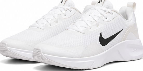 Nike White Black Shoes - 020 - image 1