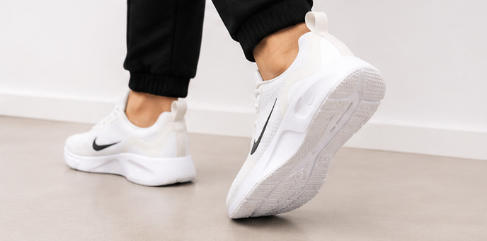 Nike White Black Shoes - 020 - image 6
