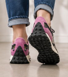 Adidas Black Grey Pink Shoes - 027 - image 6