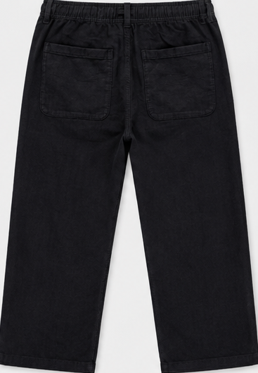 Zara Black Linen Blend Pants