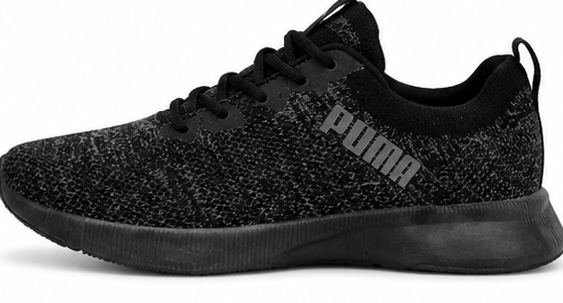Puma Black and Grey Shoes