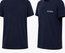 GUESS Navy blue Men's T-Shirt – Style 037