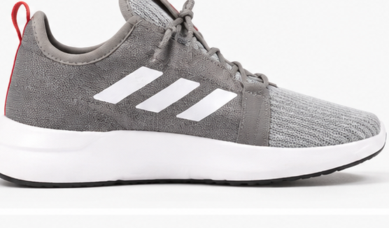 Adidas Grey and White Shoes