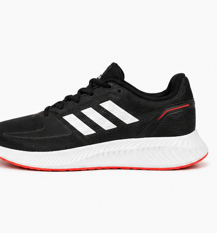 Adidas Black and Red Shoes