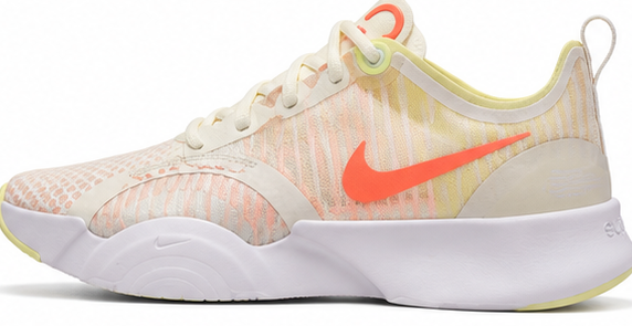 Nike Cream and Coral Shoes