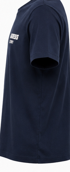 GUESS Navy blueMen's T-Shirt – Style 048