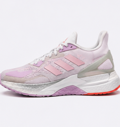 Adidas White and Lilac Shoes