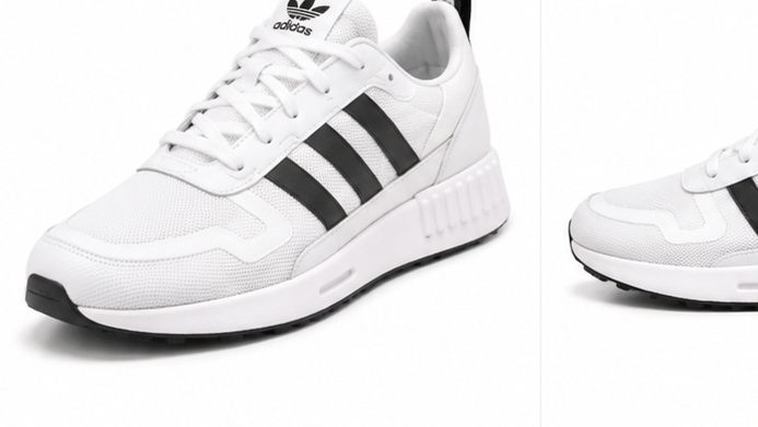 Adidas White Black Shoes - 030 - image 1