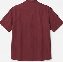 H&M Textured Burgundy Shirt