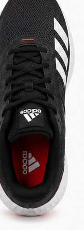 Adidas Black and Red Shoes