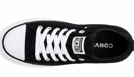 Converse Black and White Shoes