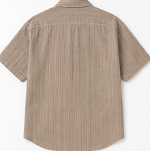 H&M Textured Brown Shirt