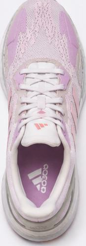 Adidas White and Lilac Shoes