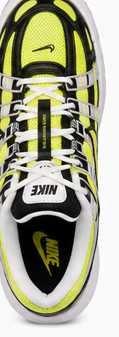 Nike Black and Neon Yellow Shoes
