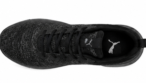 Puma Black and Grey Shoes