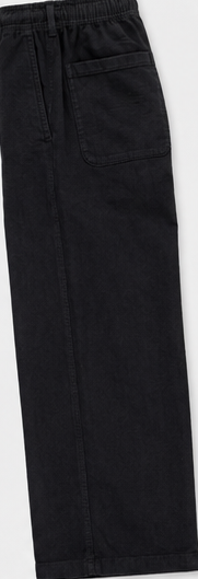 Zara Black Linen Blend Pants