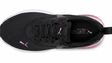 Puma Black and Pink Shoes