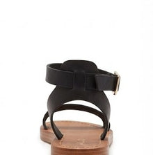 Flat Black Sandals