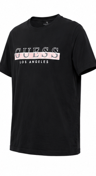 GUESS Black Men's T-Shirt – Style 024
