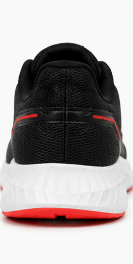 Adidas Black and Red Shoes