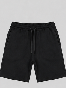 PULL&BEAR Black T-Shirt & Shorts Set
