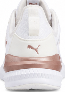 Puma White and Rose Gold Shoes