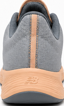 New Balance Grey and Peach Shoes
