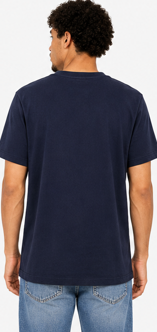 GUESS Navy blue Men's T-Shirt – Style 056